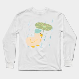 Rainy duck Long Sleeve T-Shirt